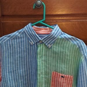 Vineyard Vine Medium Pastel Striped